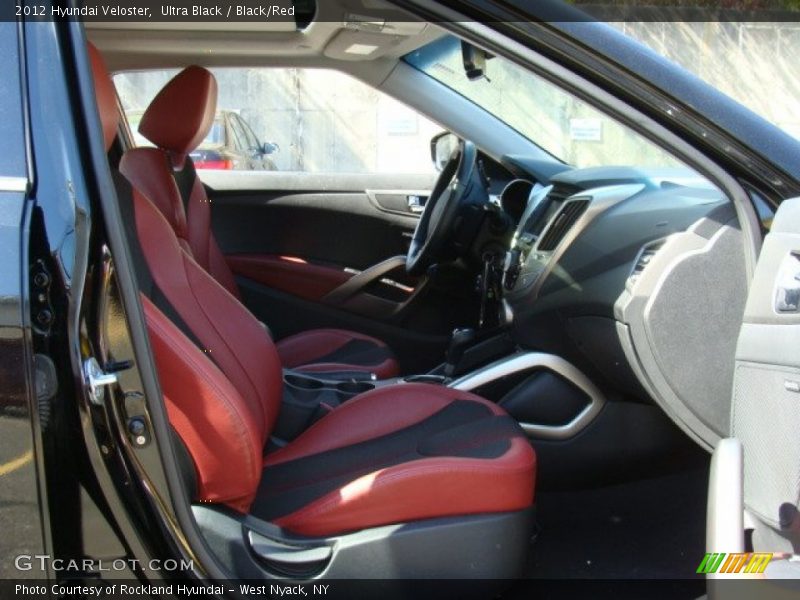 Ultra Black / Black/Red 2012 Hyundai Veloster