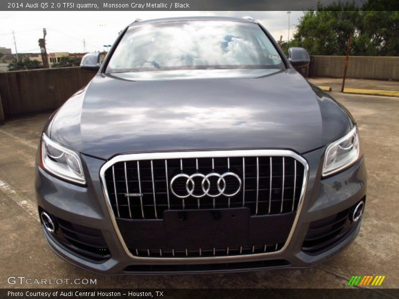 Monsoon Gray Metallic / Black 2014 Audi Q5 2.0 TFSI quattro