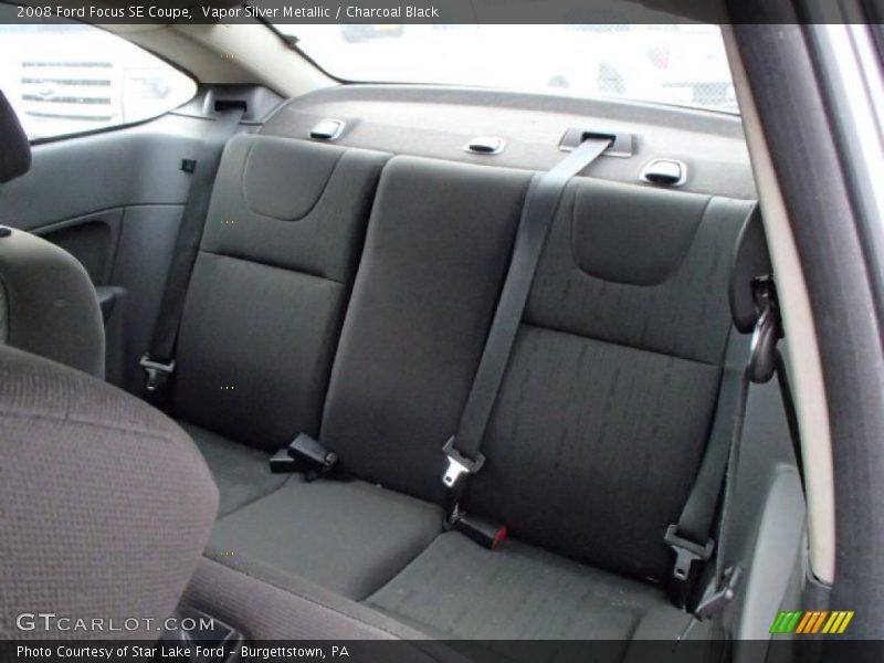 Vapor Silver Metallic / Charcoal Black 2008 Ford Focus SE Coupe