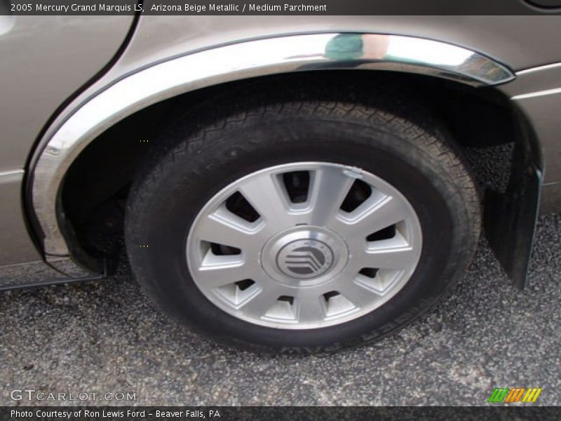Arizona Beige Metallic / Medium Parchment 2005 Mercury Grand Marquis LS