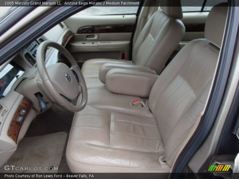 Arizona Beige Metallic / Medium Parchment 2005 Mercury Grand Marquis LS