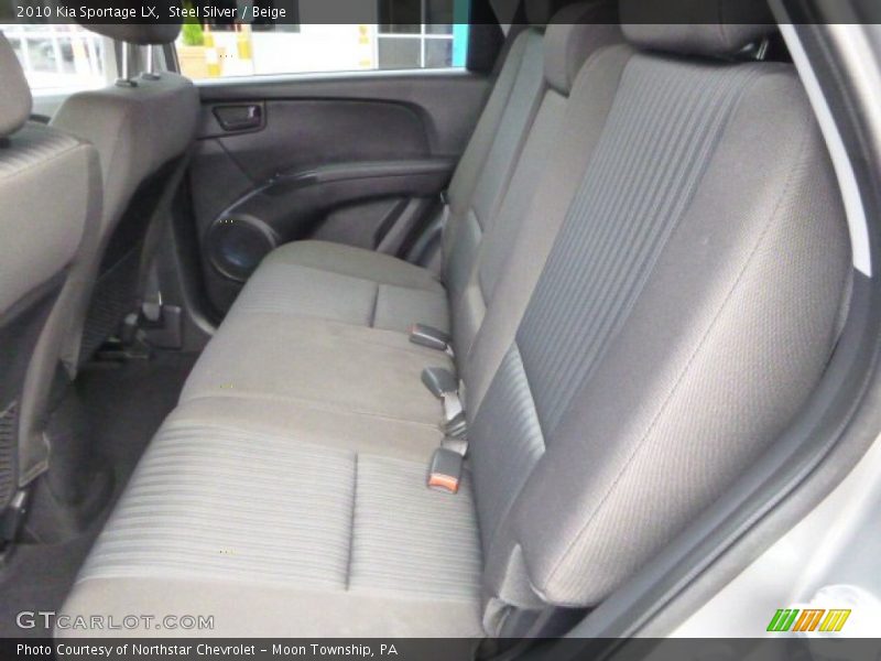 Steel Silver / Beige 2010 Kia Sportage LX
