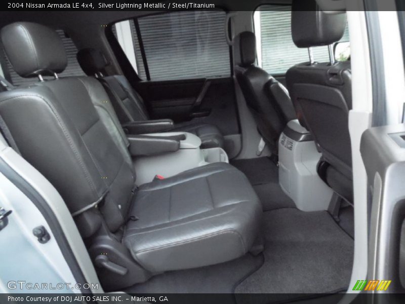 Silver Lightning Metallic / Steel/Titanium 2004 Nissan Armada LE 4x4