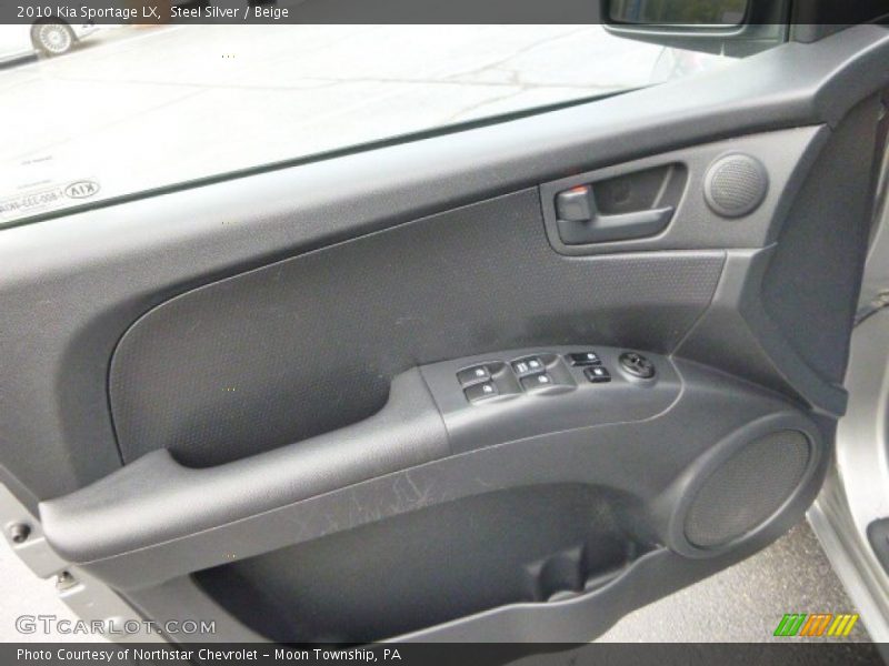 Steel Silver / Beige 2010 Kia Sportage LX
