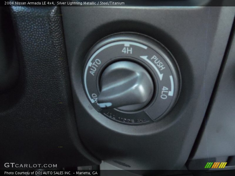 Silver Lightning Metallic / Steel/Titanium 2004 Nissan Armada LE 4x4