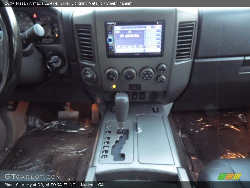 Silver Lightning Metallic / Steel/Titanium 2004 Nissan Armada LE 4x4