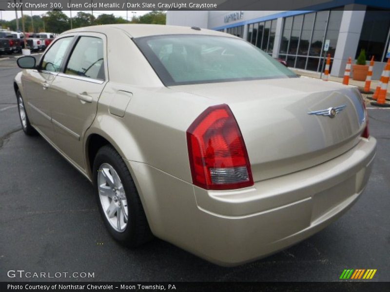 Linen Gold Metallic / Dark Slate Gray/Light Graystone 2007 Chrysler 300