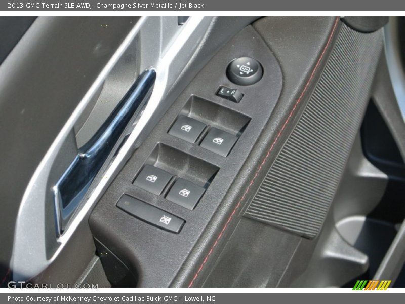 Champagne Silver Metallic / Jet Black 2013 GMC Terrain SLE AWD