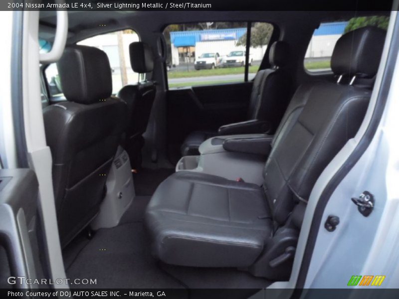 Silver Lightning Metallic / Steel/Titanium 2004 Nissan Armada LE 4x4