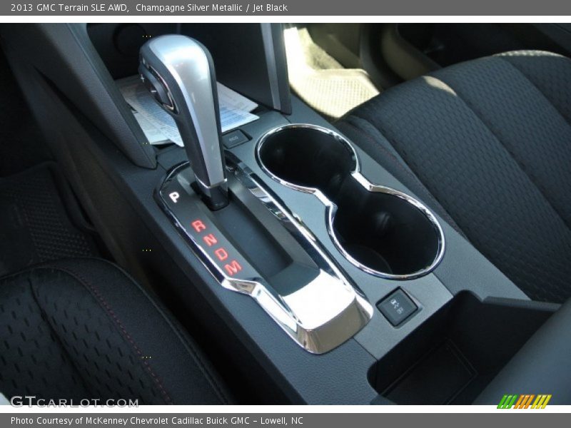 Champagne Silver Metallic / Jet Black 2013 GMC Terrain SLE AWD