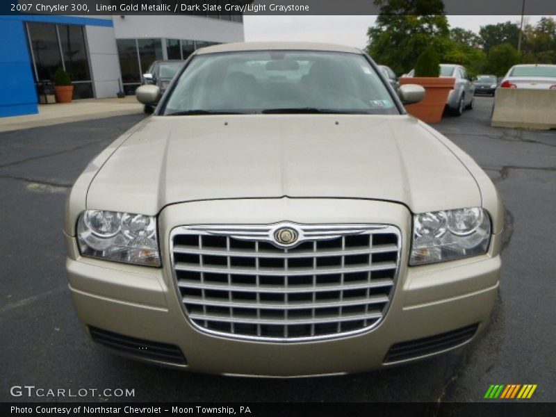 Linen Gold Metallic / Dark Slate Gray/Light Graystone 2007 Chrysler 300