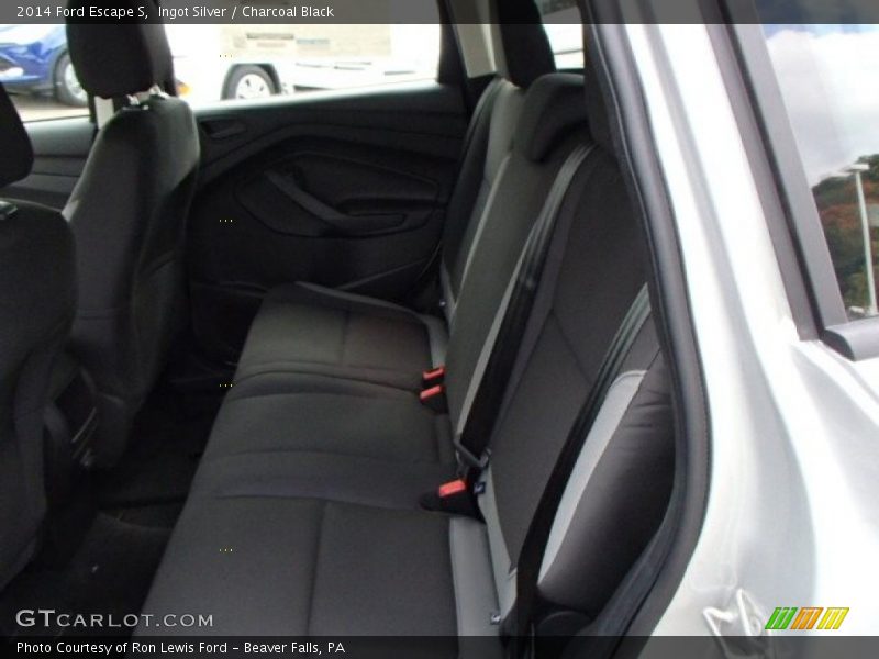 Ingot Silver / Charcoal Black 2014 Ford Escape S