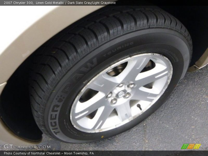 Linen Gold Metallic / Dark Slate Gray/Light Graystone 2007 Chrysler 300