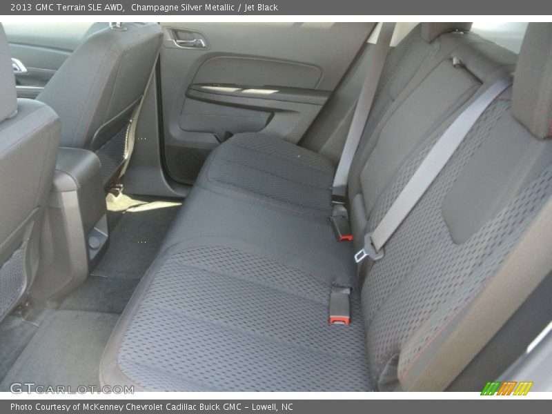 Champagne Silver Metallic / Jet Black 2013 GMC Terrain SLE AWD