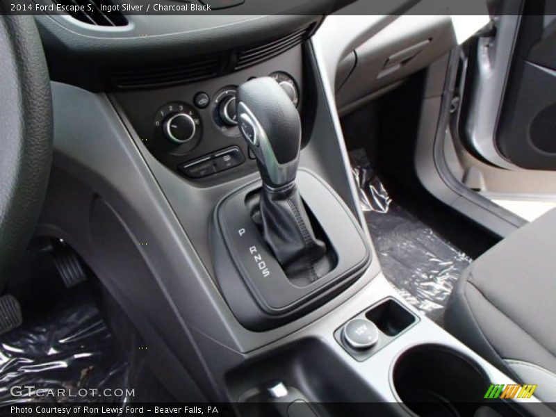Ingot Silver / Charcoal Black 2014 Ford Escape S