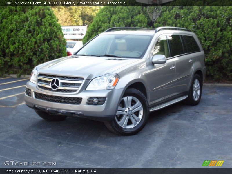 Pewter Metallic / Macadamia 2008 Mercedes-Benz GL 320 CDI 4Matic