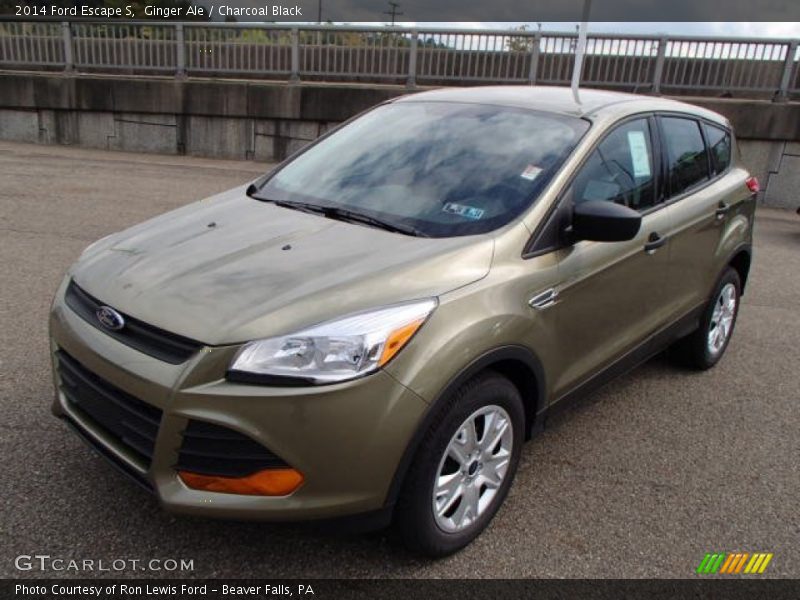 Ginger Ale / Charcoal Black 2014 Ford Escape S