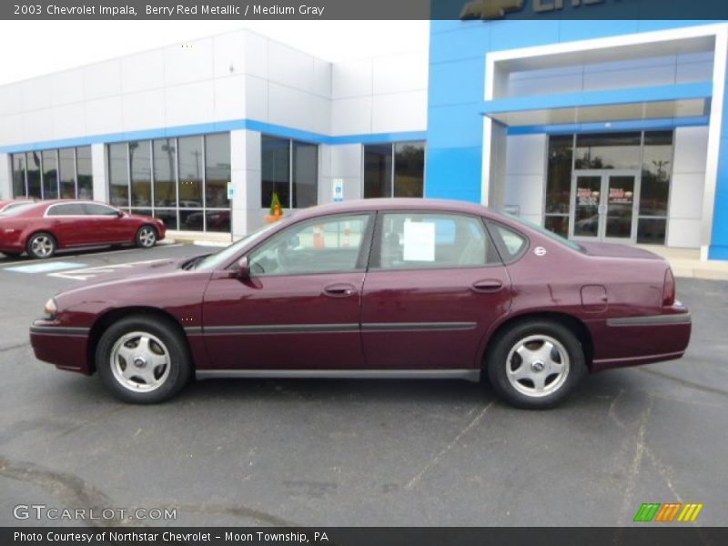  2003 Impala  Berry Red Metallic