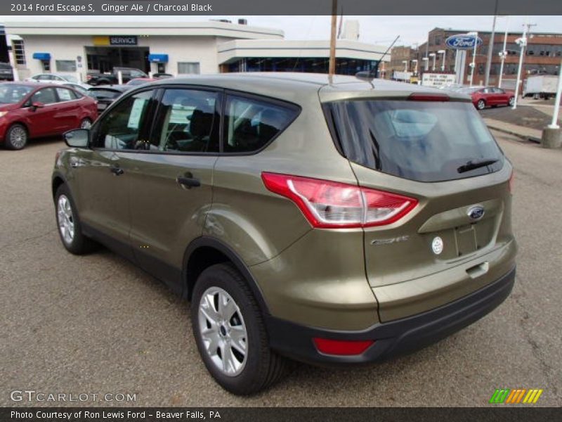 Ginger Ale / Charcoal Black 2014 Ford Escape S