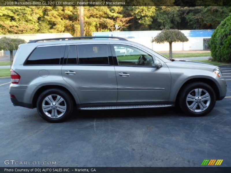 Pewter Metallic / Macadamia 2008 Mercedes-Benz GL 320 CDI 4Matic