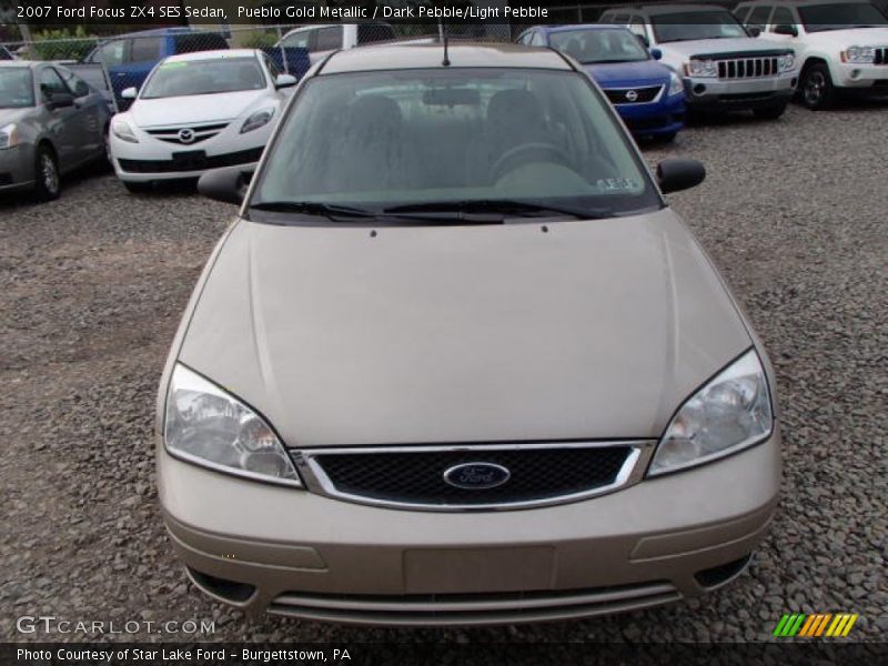 Pueblo Gold Metallic / Dark Pebble/Light Pebble 2007 Ford Focus ZX4 SES Sedan