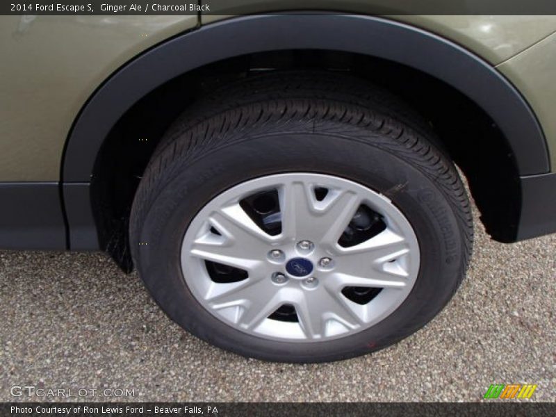 Ginger Ale / Charcoal Black 2014 Ford Escape S