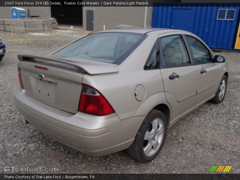 Pueblo Gold Metallic / Dark Pebble/Light Pebble 2007 Ford Focus ZX4 SES Sedan