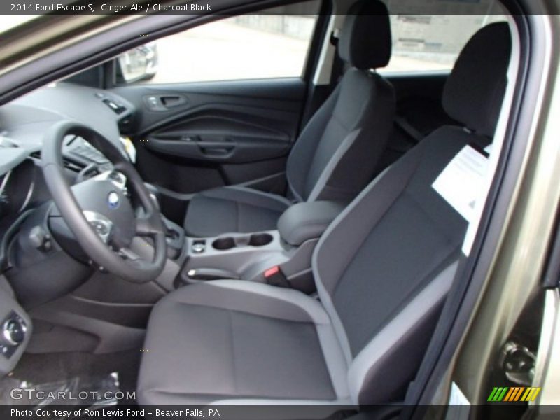 Ginger Ale / Charcoal Black 2014 Ford Escape S