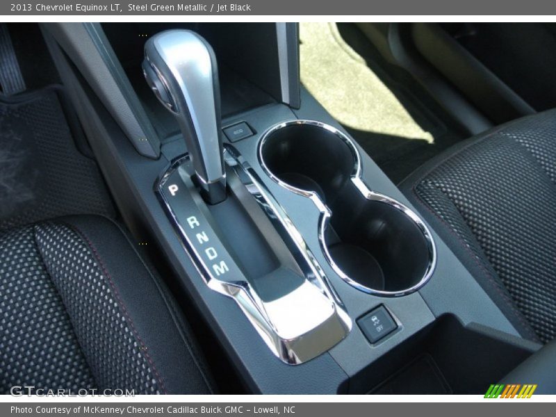 Steel Green Metallic / Jet Black 2013 Chevrolet Equinox LT