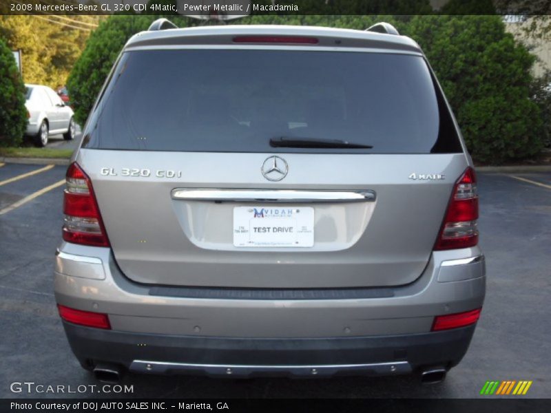 Pewter Metallic / Macadamia 2008 Mercedes-Benz GL 320 CDI 4Matic