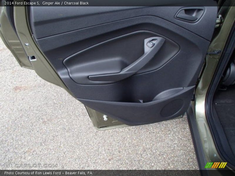 Ginger Ale / Charcoal Black 2014 Ford Escape S