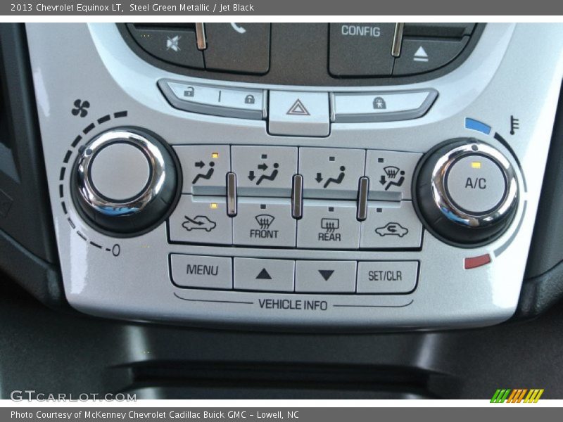 Steel Green Metallic / Jet Black 2013 Chevrolet Equinox LT