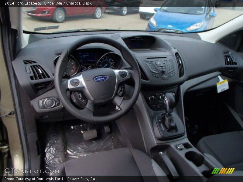 Ginger Ale / Charcoal Black 2014 Ford Escape S