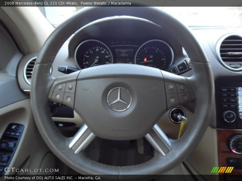 Pewter Metallic / Macadamia 2008 Mercedes-Benz GL 320 CDI 4Matic