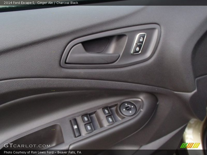 Ginger Ale / Charcoal Black 2014 Ford Escape S