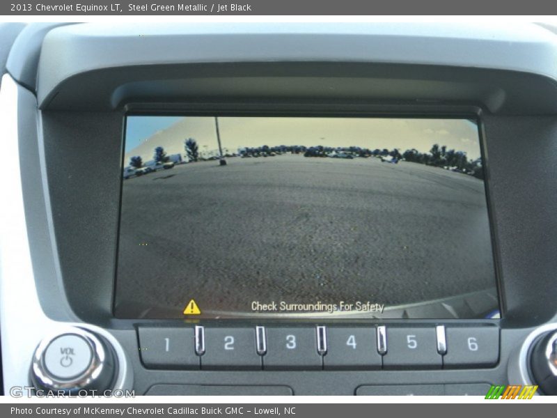 Steel Green Metallic / Jet Black 2013 Chevrolet Equinox LT