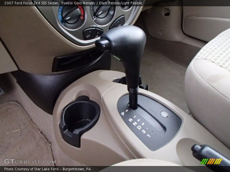 Pueblo Gold Metallic / Dark Pebble/Light Pebble 2007 Ford Focus ZX4 SES Sedan