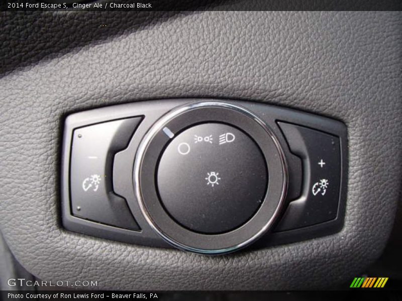 Ginger Ale / Charcoal Black 2014 Ford Escape S