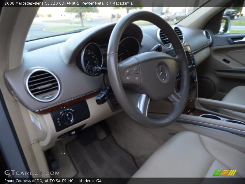 Pewter Metallic / Macadamia 2008 Mercedes-Benz GL 320 CDI 4Matic