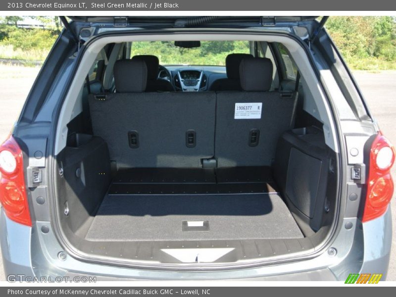 Steel Green Metallic / Jet Black 2013 Chevrolet Equinox LT