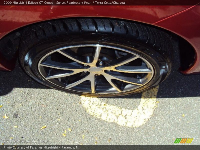 Sunset Pearlescent Pearl / Terra Cotta/Charcoal 2009 Mitsubishi Eclipse GT Coupe