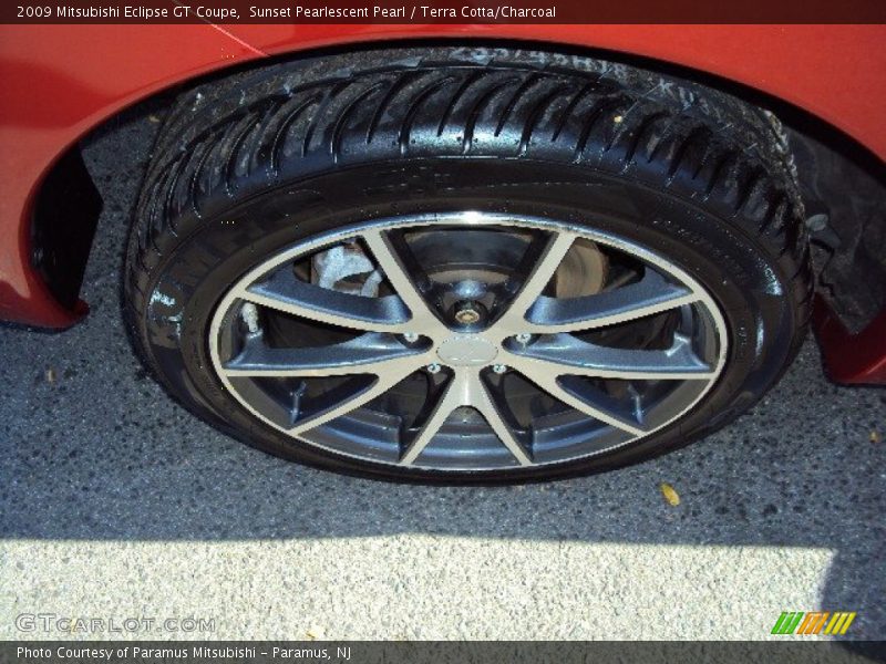Sunset Pearlescent Pearl / Terra Cotta/Charcoal 2009 Mitsubishi Eclipse GT Coupe