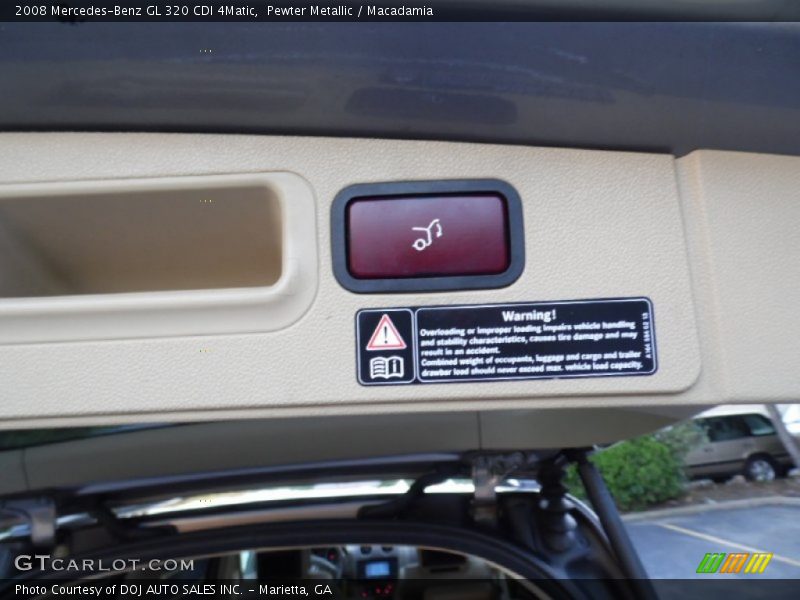 Pewter Metallic / Macadamia 2008 Mercedes-Benz GL 320 CDI 4Matic