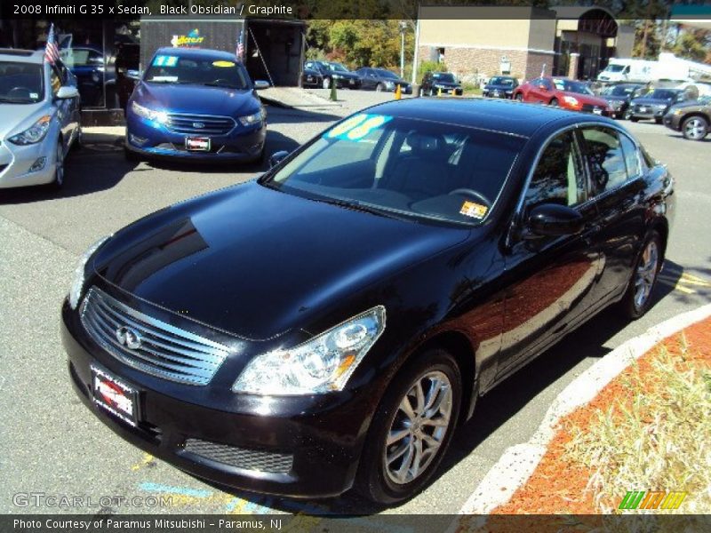 Black Obsidian / Graphite 2008 Infiniti G 35 x Sedan