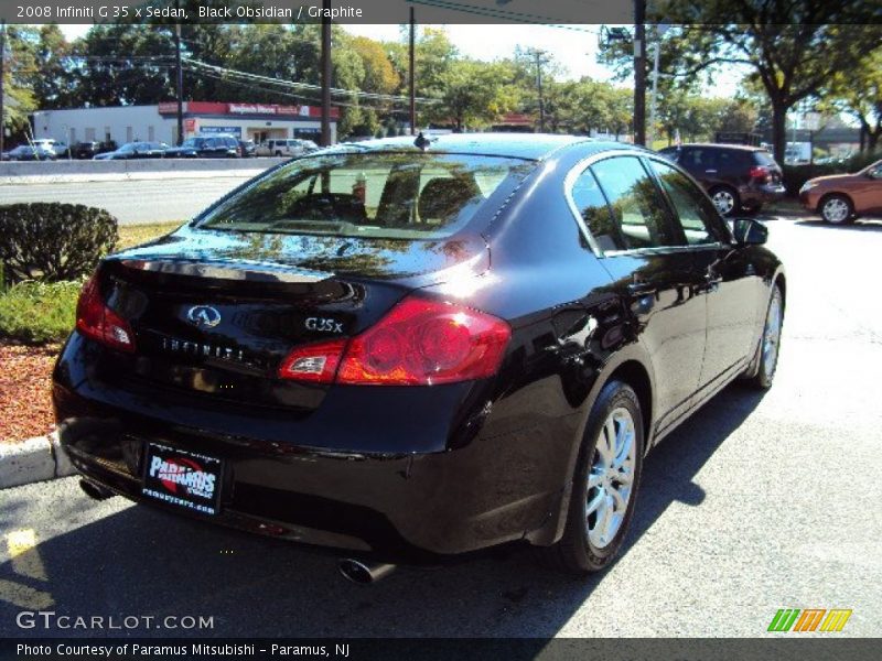 Black Obsidian / Graphite 2008 Infiniti G 35 x Sedan