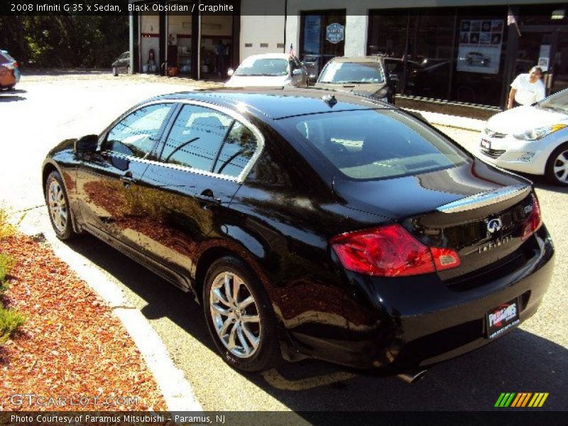 Black Obsidian / Graphite 2008 Infiniti G 35 x Sedan