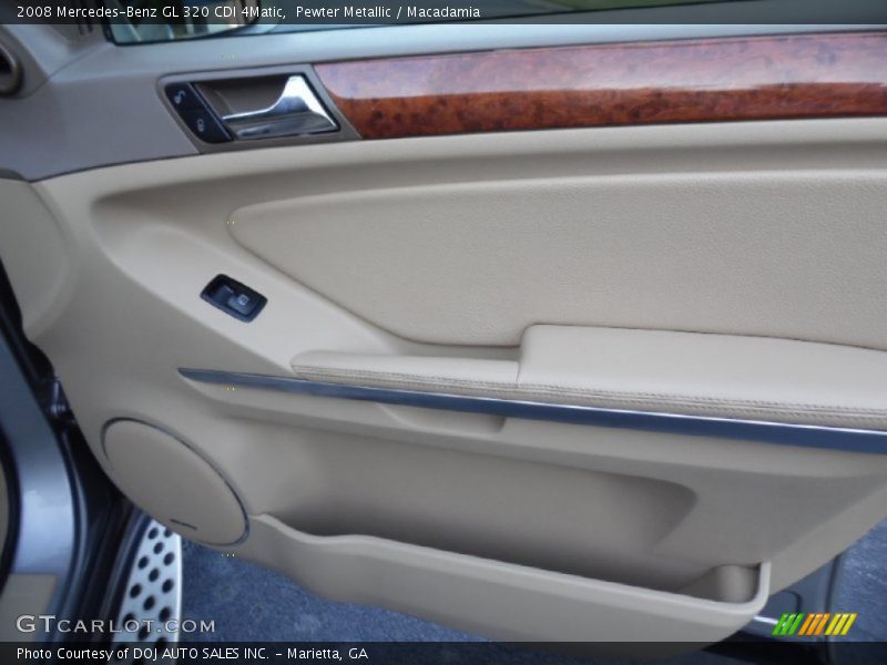 Pewter Metallic / Macadamia 2008 Mercedes-Benz GL 320 CDI 4Matic