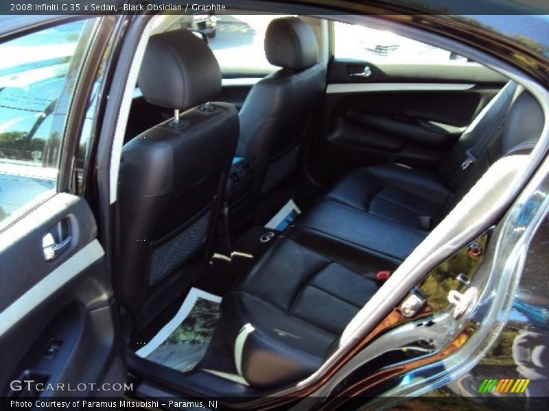 Black Obsidian / Graphite 2008 Infiniti G 35 x Sedan