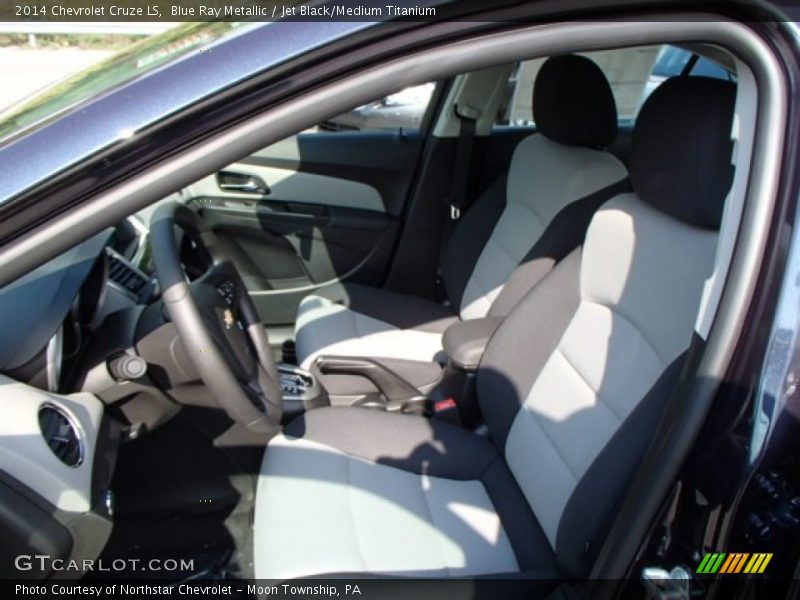 Blue Ray Metallic / Jet Black/Medium Titanium 2014 Chevrolet Cruze LS