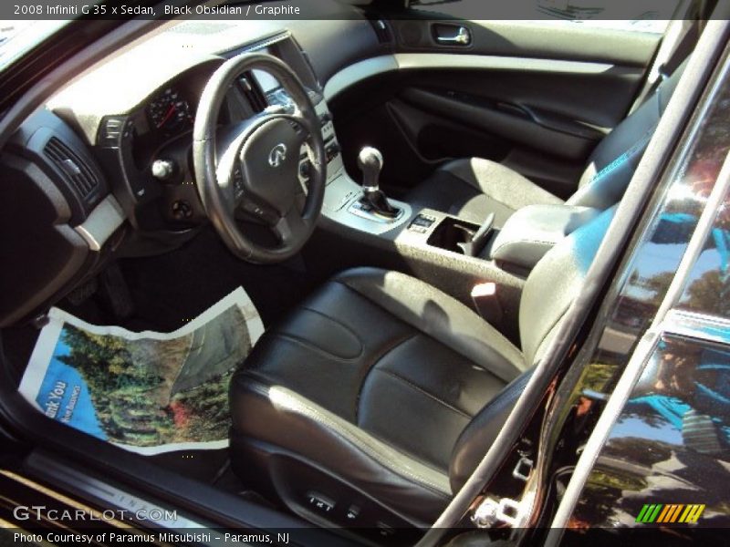 Black Obsidian / Graphite 2008 Infiniti G 35 x Sedan